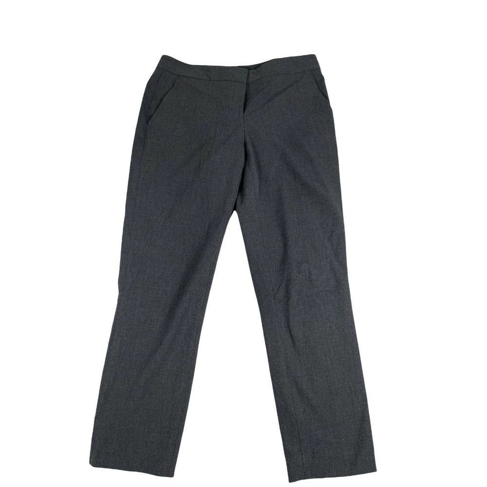 Vince Camuto Parisian Crepe Trousers Women’s Size 4 Gray Cropped Pants